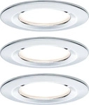 Paulmann Licht 93499, Paulmann Licht Paulmann Nova Coin LED Einbaustrahler, Badlampe,