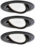 Paulmann Nova Coin Einbauleuchte, dimmbar, IP23, schwenkbarer LED-Einbaustrahler,