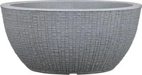 Scheurich 63207, Scheurich Blumentopf Barceo Bowl f&uuml;r Innen & Au&szlig;en, schwarz...