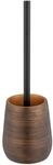 WENKO WC-Garnitur Palena Bronze, WC-B&uuml;rstenhalter,Toilettenb&uuml;rste mit