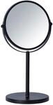 WENKO Kosmetik-Standspiegel Assisi &Oslash; 17 cm,&nbsp;3-fach Vergr&ouml;&szlig;erung, schwenk und
