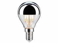 Paulmann LED Tropfen 4,8W = 38W, 400 lm, E14, Kopfspiegel Silber, Warmweiß (2700 K),