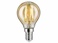 Paulmann LED Tropfen 2,6 W, E14, 230 V, 260 lm, Gold, Goldlicht