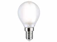 Paulmann LED Tropfen Filament, E14, 6,5 W = 60 W, 806 lm, 4000 K Neutralweiß, Matt,