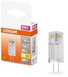 Osram LED STAR PIN klar, 0,9W, G4 Fassung, warmwei&szlig;, 827, Energieeffizient, Ersatz