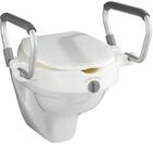 WENKO WC-Sitz Erh&ouml;hung mit St&uuml;tzgriffen Secura, Tragkraft bis 130 kg, schnelle und