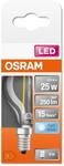 Osram LED Retrofit CLASSIC P, 2,5 W = 25 W, 250 lm, E14, 300 &deg;, 4000 K