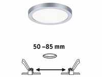 Paulmann LED Einbaupanel Areo VariFit | runde Einbauleuchte mit IP44 | 118 – 175 mm