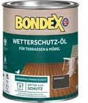 BONDEX Wetterschutz-Öl für Aussen, UV-Schutz, matt, wasserabweisend, Anthrazit, BONDEX Wetterschutz-Öl für Aussen, UV-Schutz, matt, wasserabweisend, Anthrazit,