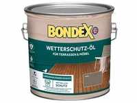 BONDEX Wetterschutz-Öl für Aussen, 0,75 - 2,5l, UV-Schutz, matt,...