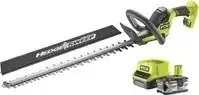 RYOBI 5133005499, RYOBI Akku-Heckenschere ONE+ 18 V, Gartenschere inkl 1x 4,0 Ah Akku