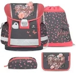 Belmil Classy Schulranzen Set 4-teilig mit Brustgurt - Bloomy Blossom Koffer24