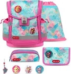 Belmil Classy Plus Schulranzen Set 5-teilig mit Brustgurt - Aqua Rose Koffer24