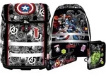 McNeill McNeill Disney Schulranzen-Set PERFECTO 5tlg. - MARVEL-AVENGERS Koffer24