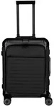 Travelite NEXT Trolley S mit Vortasche 4 Rollen (55cm) - Schwarz Koffer24