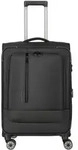 Travelite CROSSLITE Trolley M (66 cm) - Schwarz Koffer24