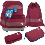 finkid BUDDY EKO SPORT 4tlg. Schulranzenset - wild berry/purple Koffer24
