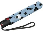 Knirps U.200 Ultra Light Duomatic - Rainy Day Ice Koffer24