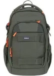L&auml;ssig School Backpack Origin Bold - Dark Olive Koffer24