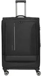 Travelite CROSSLITE Trolley XL (81 cm) erweiterbar - Schwarz Koffer24