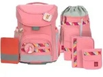 L&auml;ssig School Set Slim Unique Schulranzenset 6tlg. - pink Koffer24