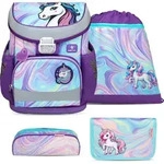 Belmil Mini-Fit ergonomisches Schulranzenset 4tlg. - Unicorn Dream Koffer24