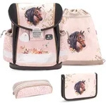 Belmil Belmil Classy ergonomisches Schulranzen-Set 4-teilig "Horse Chestnut" Koffer24
