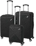 Paradise by CHECK.IN KINGSTON 3-tlg. Kofferset - schwarz Koffer24