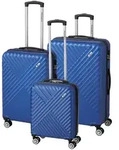 Paradise by CHECK.IN KINGSTON 3-tlg. Kofferset - blau Koffer24