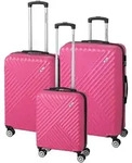 Paradise by CHECK.IN KINGSTON 3-tlg. Kofferset - pink Koffer24