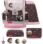Belmil Classy Plus ergonomisches Schulranzenset 5tlg. - Champion Horses Koffer24