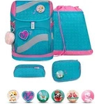 Belmil Smarty ergonomisches Schulranzenset 5tlg. - Hearts and Dots Koffer24