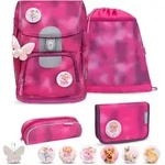 Belmil Motion ergonomisches Schulranzenset 5tlg. - Shiny Pink Koffer24