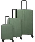 Travelite AIR STRIPE Kofferset L/M (erweiterbar)/S - Green Koffer24