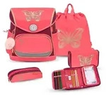 Belmil Premium Compact Plus Schulranzenset 5-teilig - Coral Koffer24