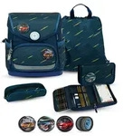 Belmil Premium Compact Plus Schulranzenset 5-teilig - Orion Blue Koffer24