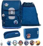 Belmil Motion ergonomisches Schulranzenset 5tlg. - Blue Motion Koffer24