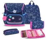 Belmil Premium Compact Plus Schulranzenset 5-teilig - "Sapphire" Koffer24