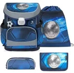 Belmil Belmil Mini-Fit ergonomisches Schulranzen-Set 4-teilig "Football 4" Koffer24