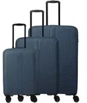Travelite AIR STRIPE Kofferset L/M erweiterbar + S (Slim) - Navy Koffer24
