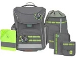 L&auml;ssig School Set Slim Unique Schulranzenset 6tlg. - anthracite Koffer24