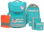 L&auml;ssig School Set Slim Unique Schulranzenset 6tlg. - turquoise Koffer24