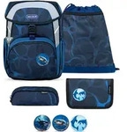 Belmil Belmil Maxi ergonomisches Schulranzen-Set 5-teilig "Wave Storm" Koffer24