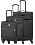 Travelite PRIEGO 3-tlg. Trolleyset L/M/S - Anthracite Koffer24
