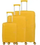 Travelite PACIFIC 3-tlg. Trolleyset L/M/S - Yellow Koffer24