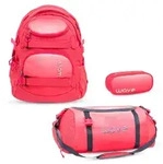 Wave Wave Infinity Schulrucksack Set 3 tlg. - Ombre Coral Paradise Koffer24