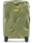 Crash Baggage Stripe Trolley M (68 cm) - Olive Koffer24