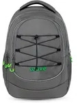 Wave Boost Schulrucksack - Lime Grey Koffer24