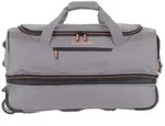 Travelite BASICS Rollenreisetasche (55 cm) - Grau Koffer24