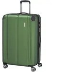 Travelite City Trolley mit 4 Rollen L 77cm EXP 113 Liter - Gr&uuml;n Koffer24